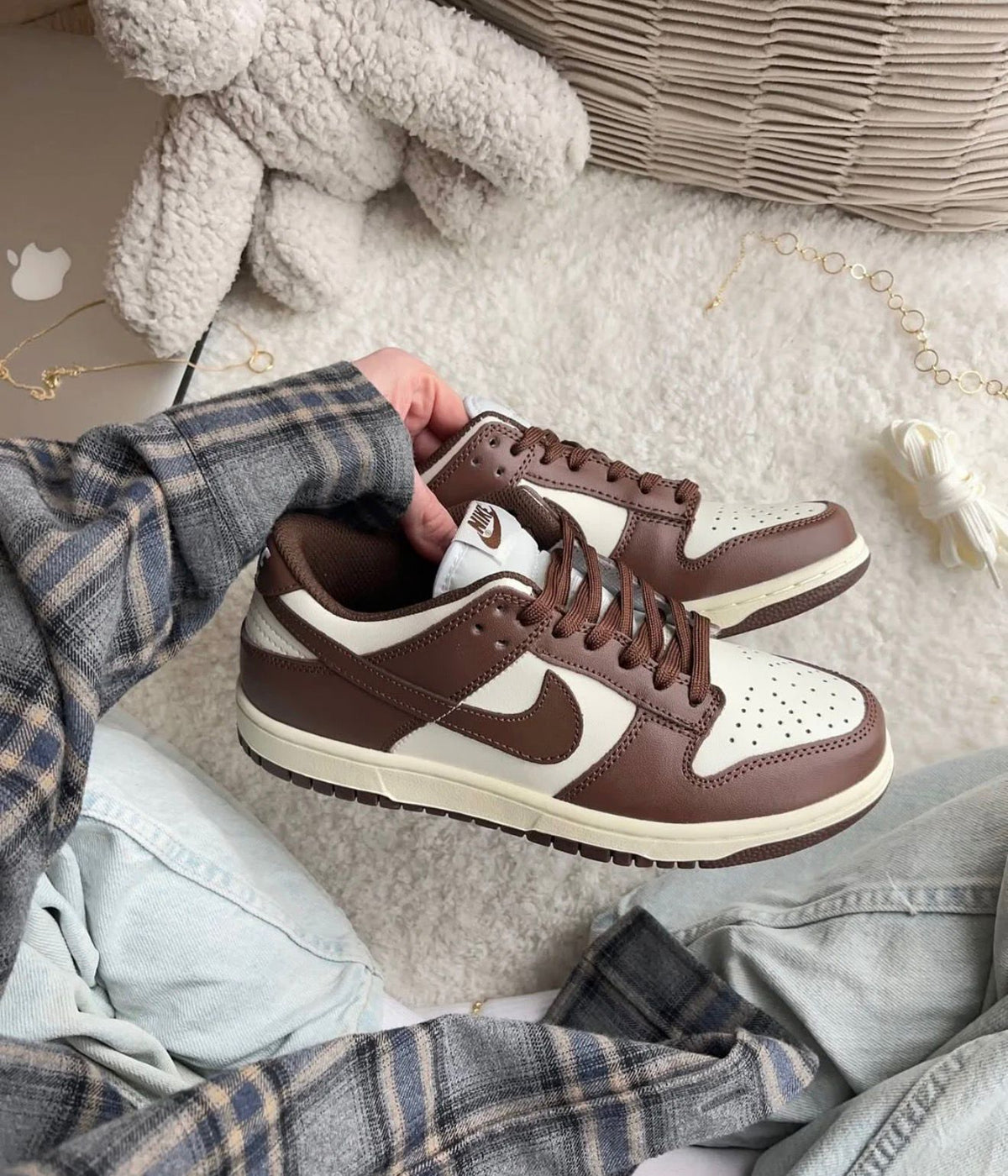 Nike DUNK CAFE-BLANCO