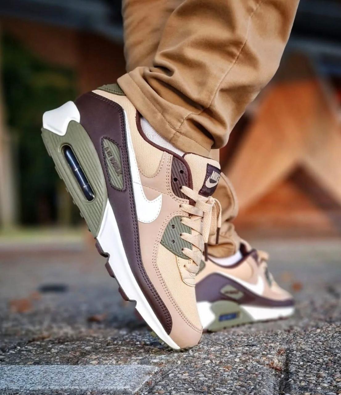 Nike AIRMAX 90 CAFE-VERDE