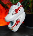 Bape STA SHARK BLANCO-ROJO