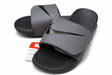 Nike CHANCLAS NEGRO-GRIS