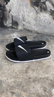 Nike CHANCLAS NEGRO-BLANCO