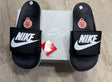 Nike CHANCLAS NEGRO-BLANCO