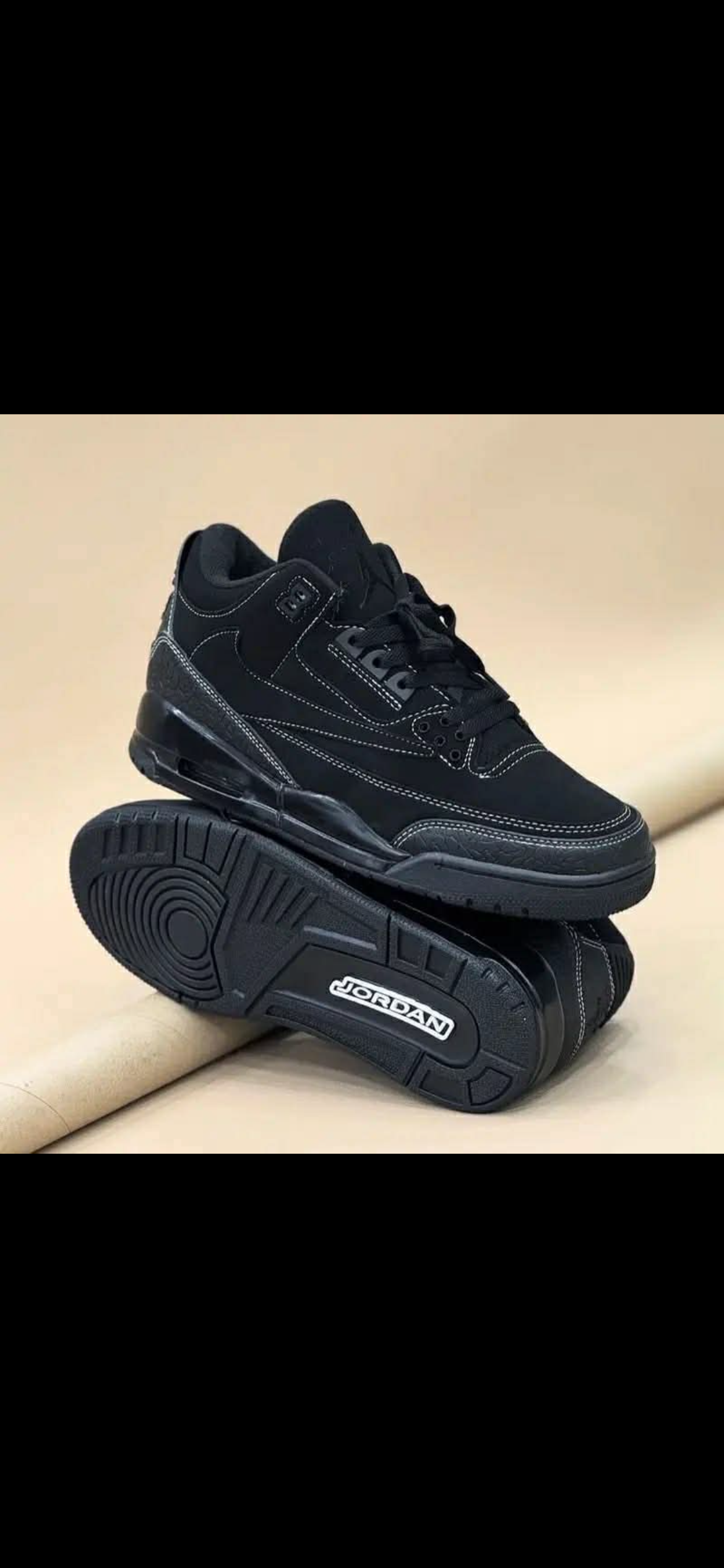 Jordan RETRO 3 TRAVIS NEGRO