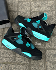 Jordan RETRO 4 NEGRO-AZUL