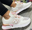 New Balance 999 BLANCO-DORADO
