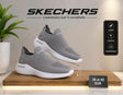 Skechers GRIS SIN CORDONES