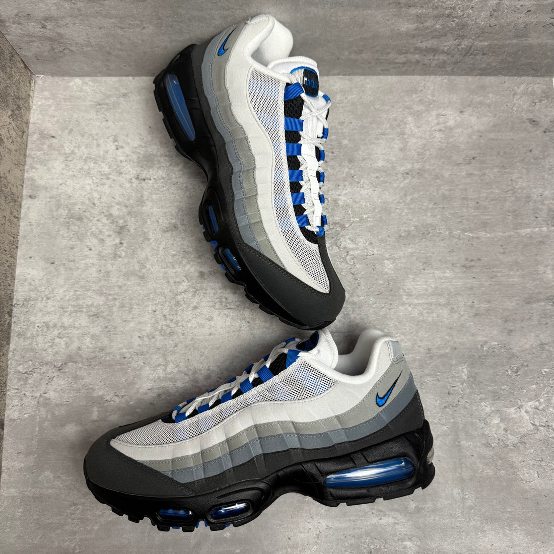 Nike AIRMAX 95 BLANCO-AZUL