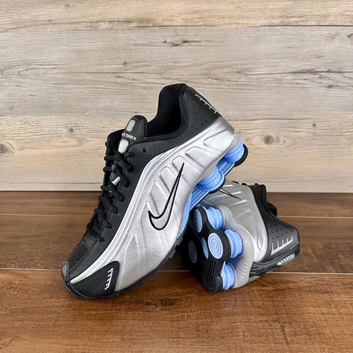 Nike SHOX R4 NEGRO-AZUL