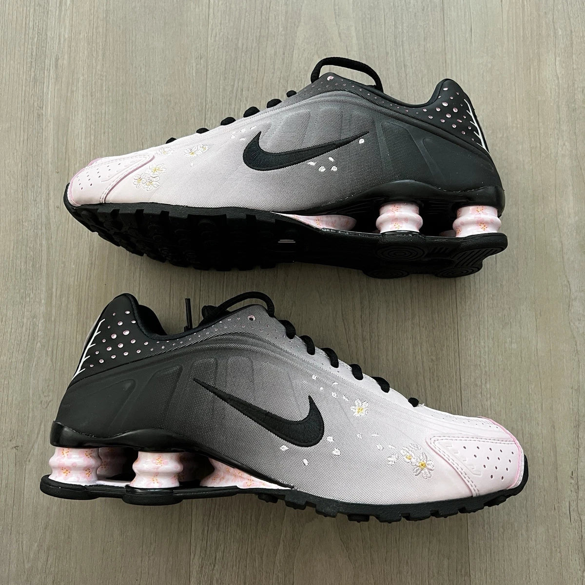 Nike SHOX R4 NEGRO-ROSA