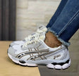 Asics GEL KAYANO BLANCO-CAFE
