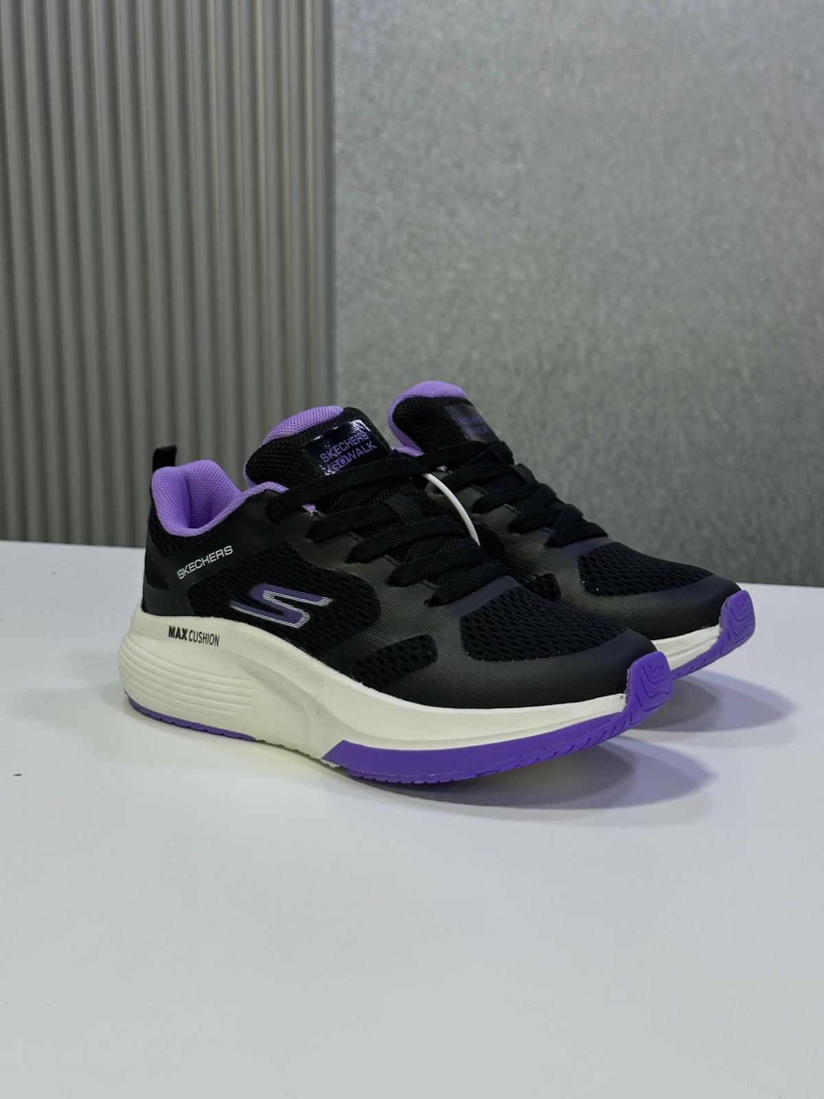 Skechers NEGRO-MORADO