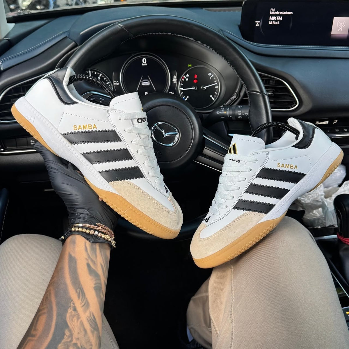Adidas SAMBA BLANCO-NEGRO