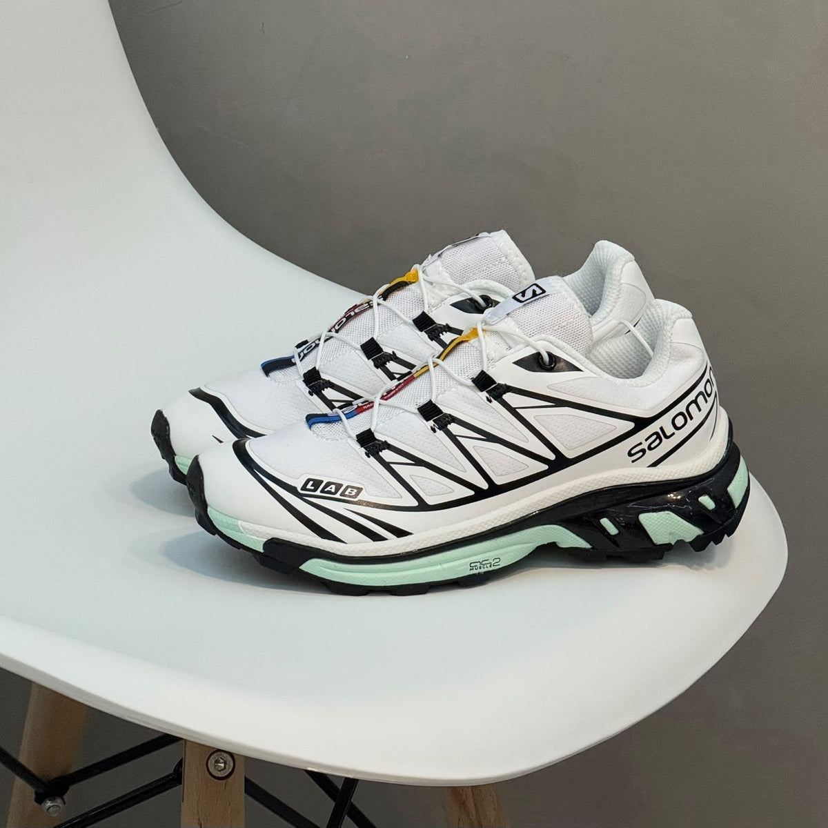Salomon XT-6 BLANCO-VERDE