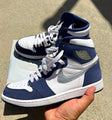 Nike JORDAN 1 HIGH AZUL-BLANCO