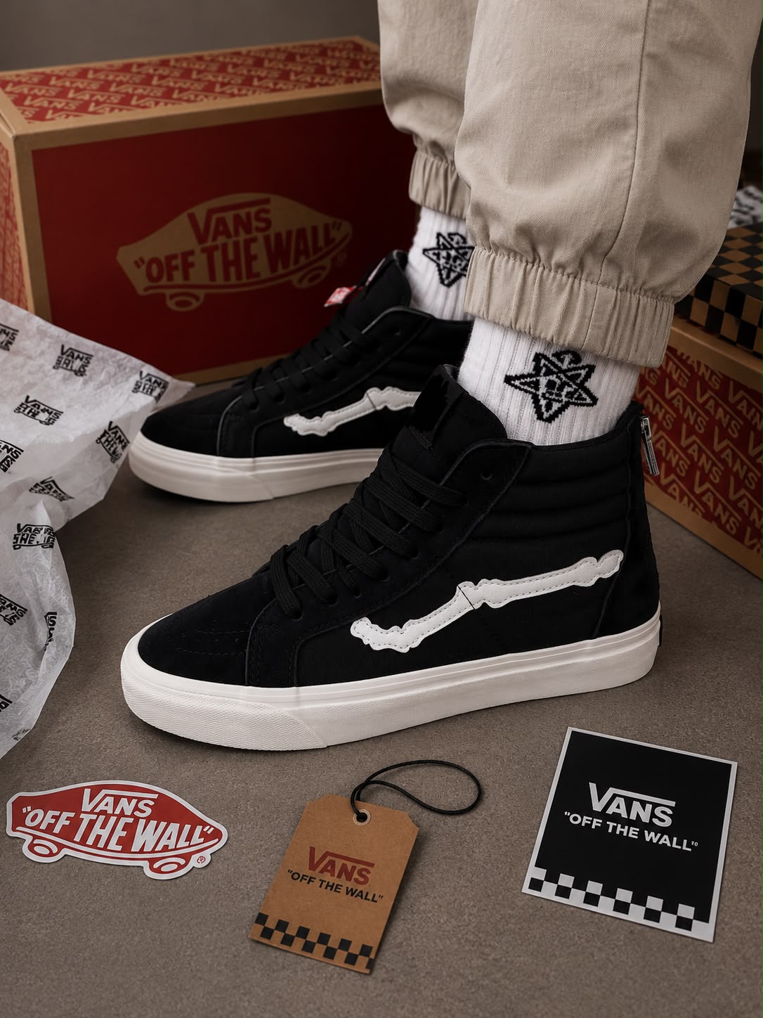 Vans OLD SKOOL HUESO