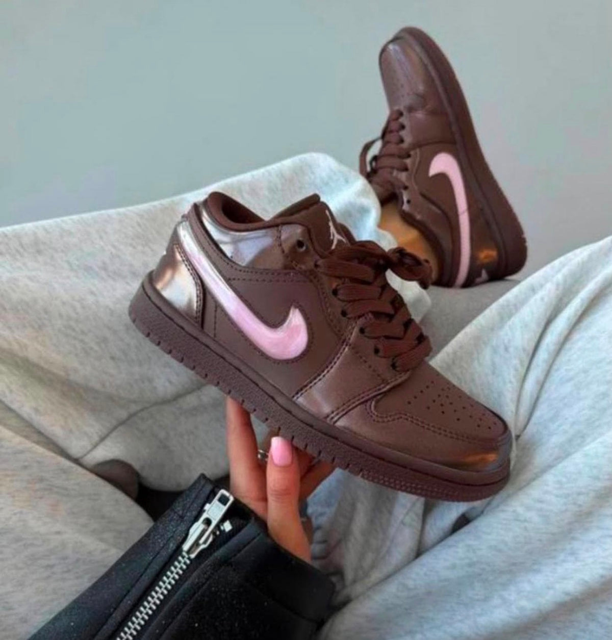 Jordan Retro 1 Low Café Rosa