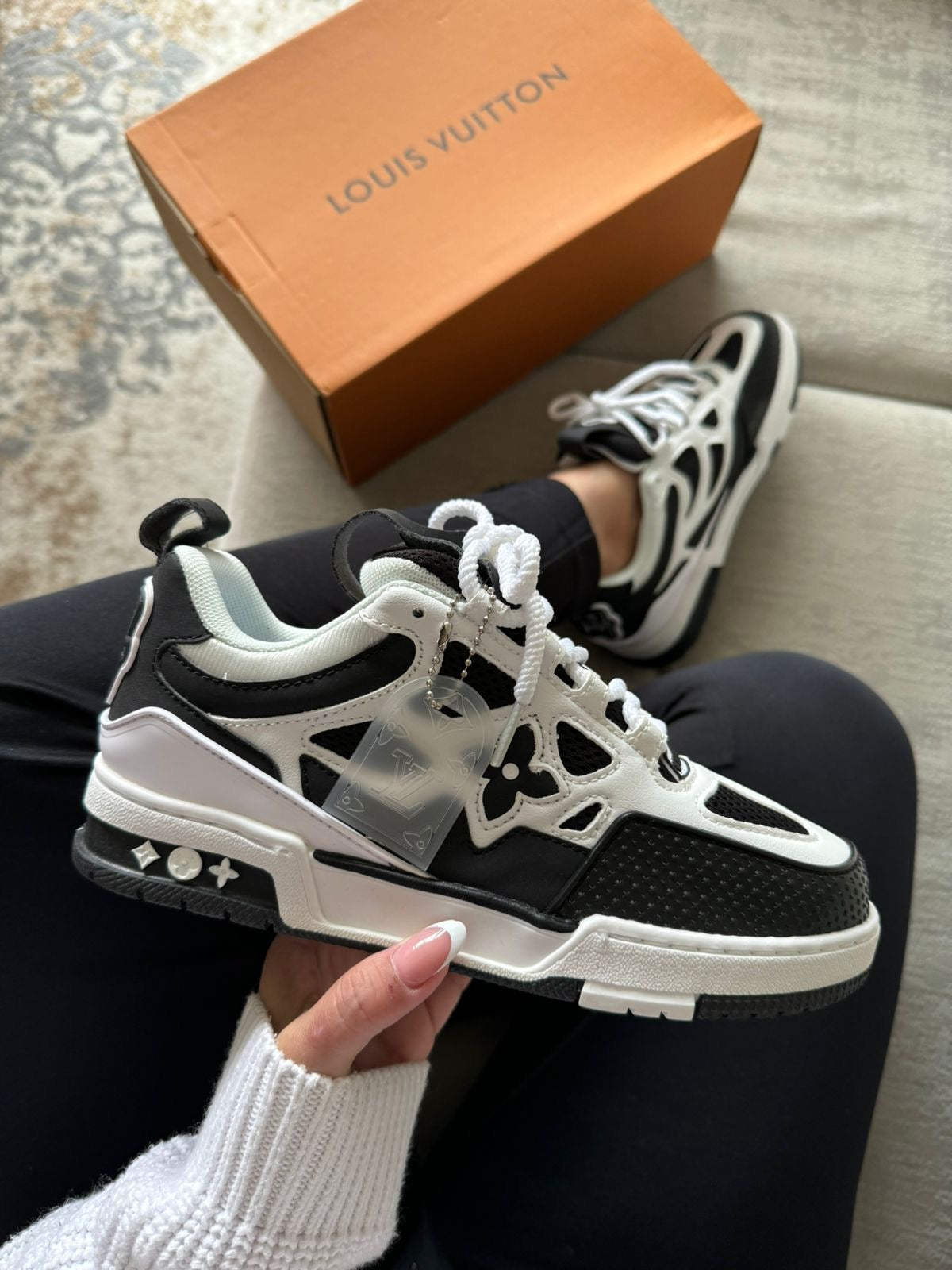 Louis Vuitton SKATE BLANCO-NEGRO