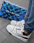Louis Vuitton Trainer Blanco Negro