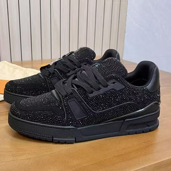 Louis Vuitton Trainer Plateado