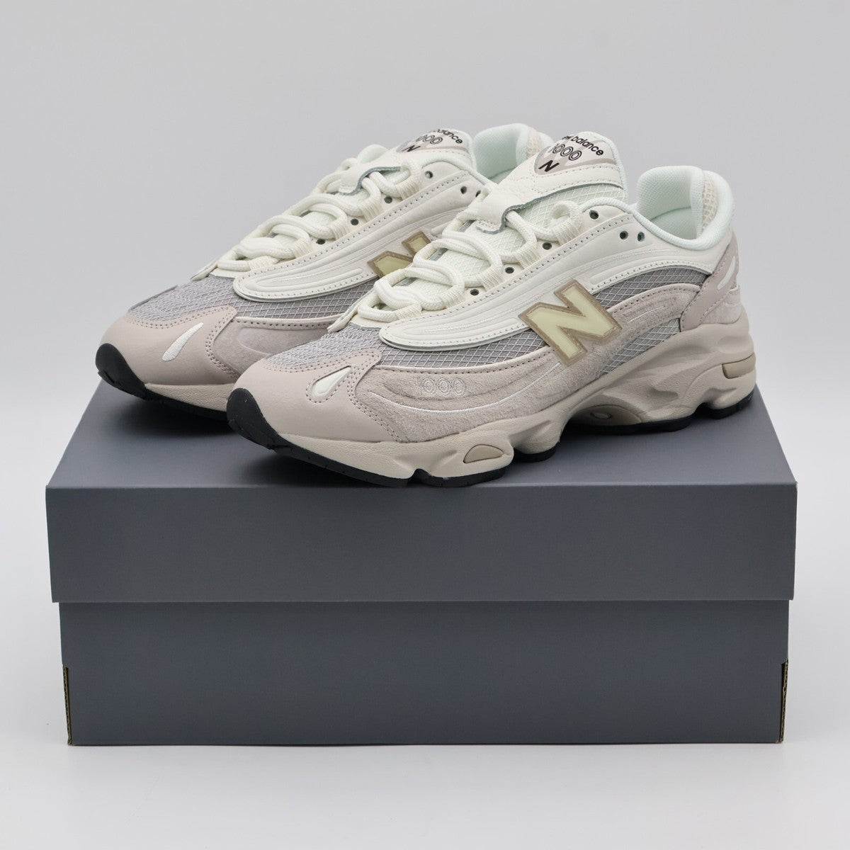 New Balance 1000 BEIGE-BLANCO