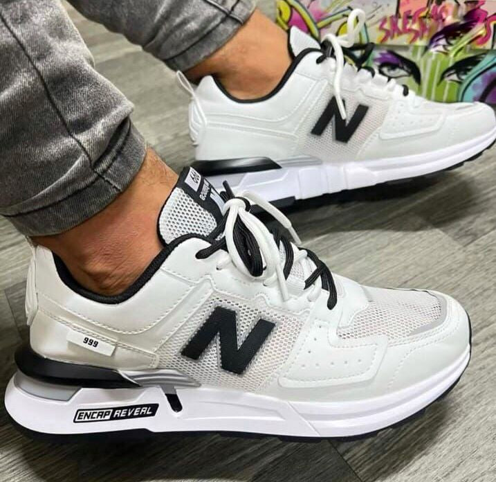 New Balance 999 BLANCO-NEGRO