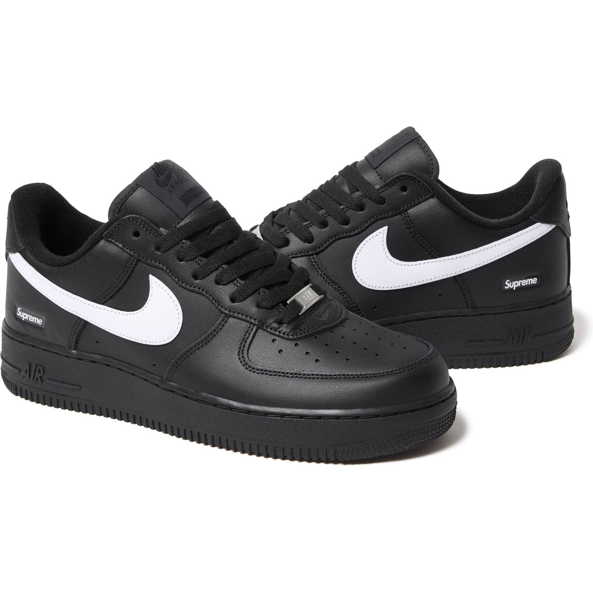 Nike Air Force 1 Negro Blanco