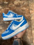 Nike AIR FORCE 1 AZUL-CHAROL