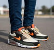 Nike AIRMAX 90 NARANJA-VERDE