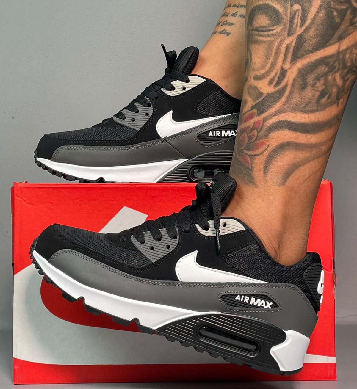 Nike AIRMAX 90 NEGRO-GRIS