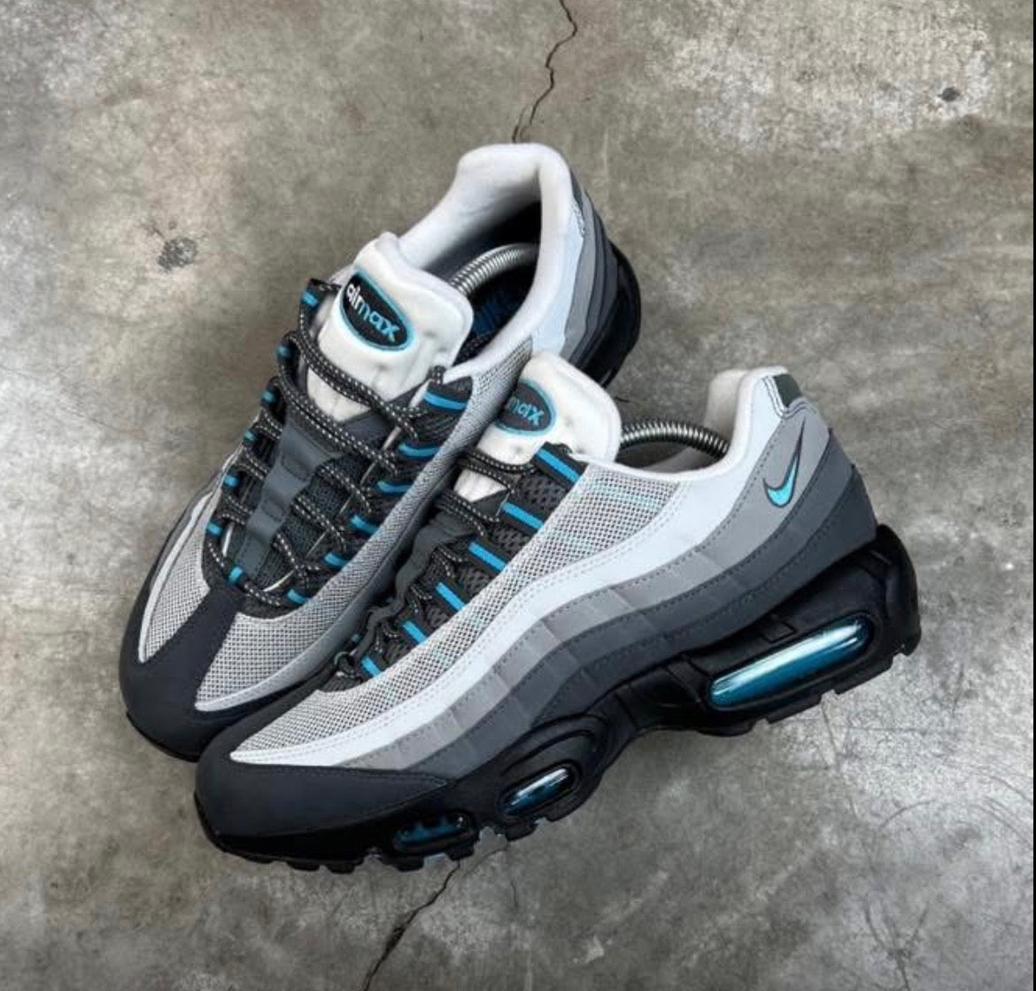 Nike AIRMAX 95 GRIS-AZUL