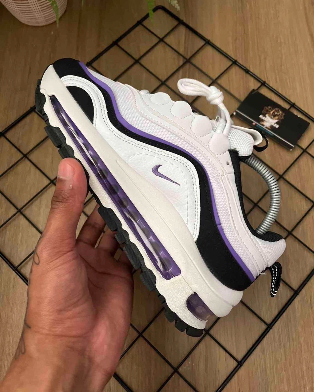 Nike AIRMAX 97 BLANCO-MORADO