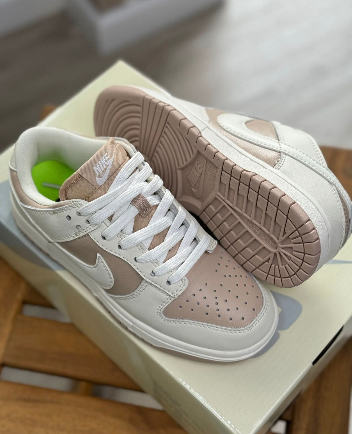 Nike DUNK BEIGE-BLANCA