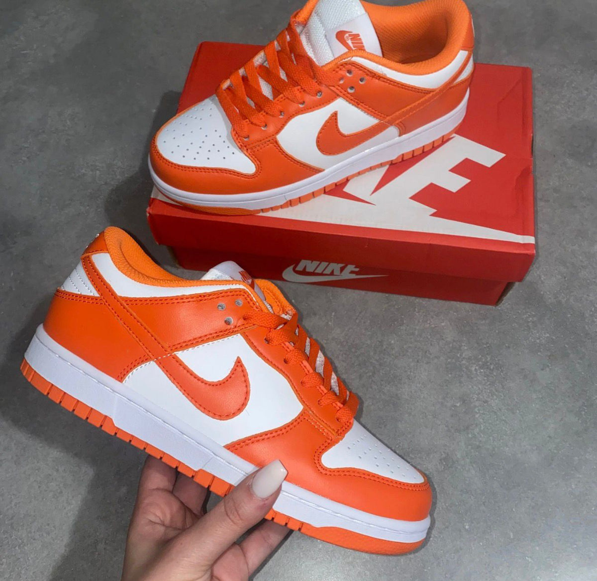 Nike DUNK NARANJA-BLANCO