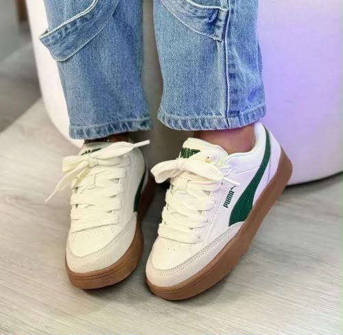 Puma PARK BLANCO-VERDE